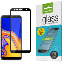 Скло захисне ColorWay 9H FC glue ColorWay Samsung Galaxy J4 plus/ J6 plus black (CW-GSFGSGJ610F-BK)
