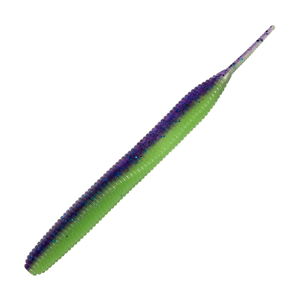 Силікон рибальський Keitech Sexy Impact 3.8" (10 шт/упак) ц:pal#06 violet lime berry (1551.11.13)