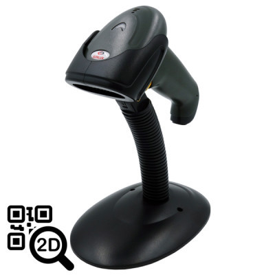 Barcode scanner Sunlux XL-3200A 2D USB V2 with stand (18542)
