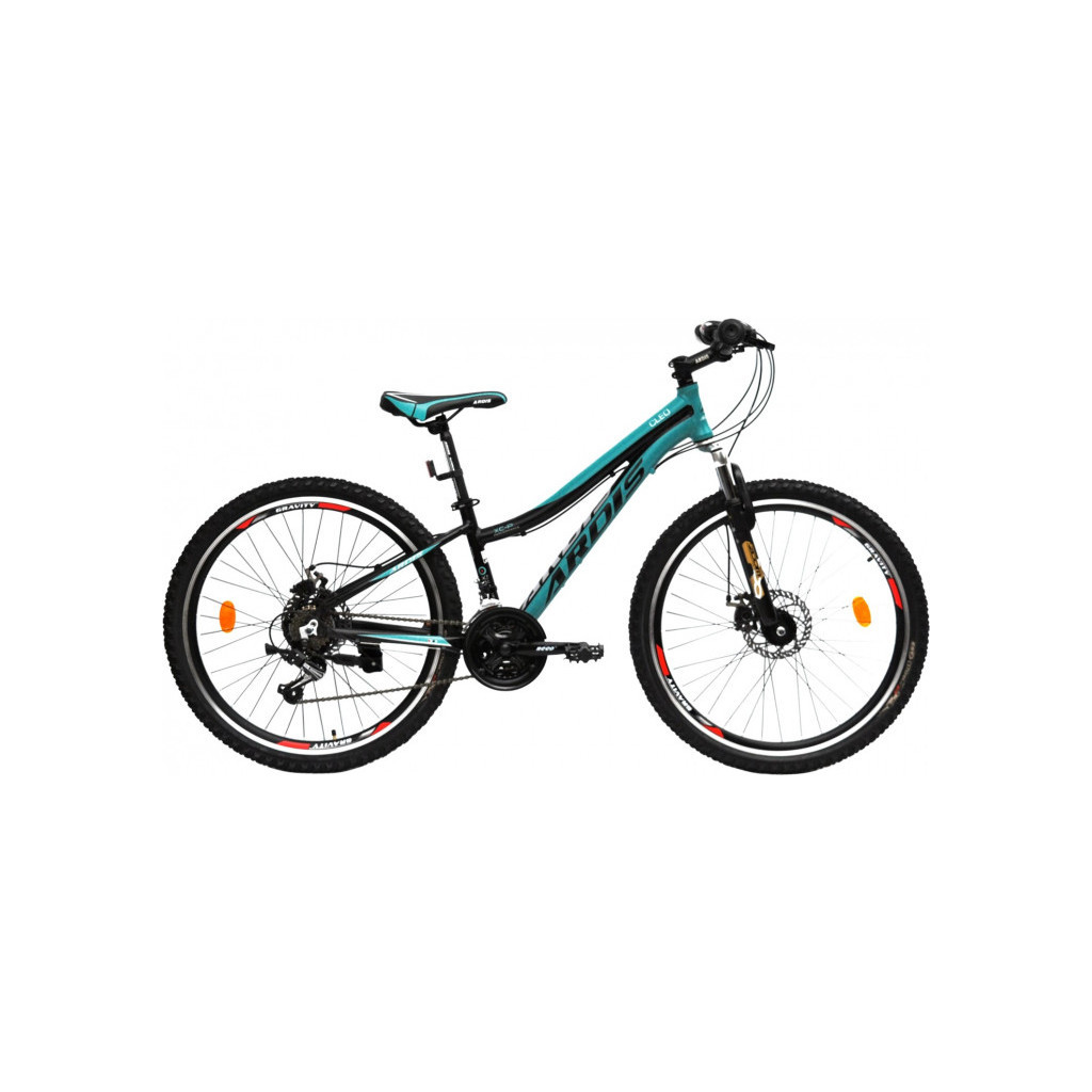 Велосипед Ardis Cleo 26" рама-16" Al Black/Turquoise (0146)
