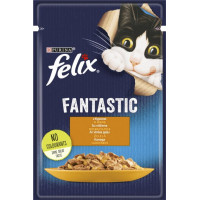 Wet food for cats Purina Felix Fantastic with chicken in jelly 85 g (7613039788097)