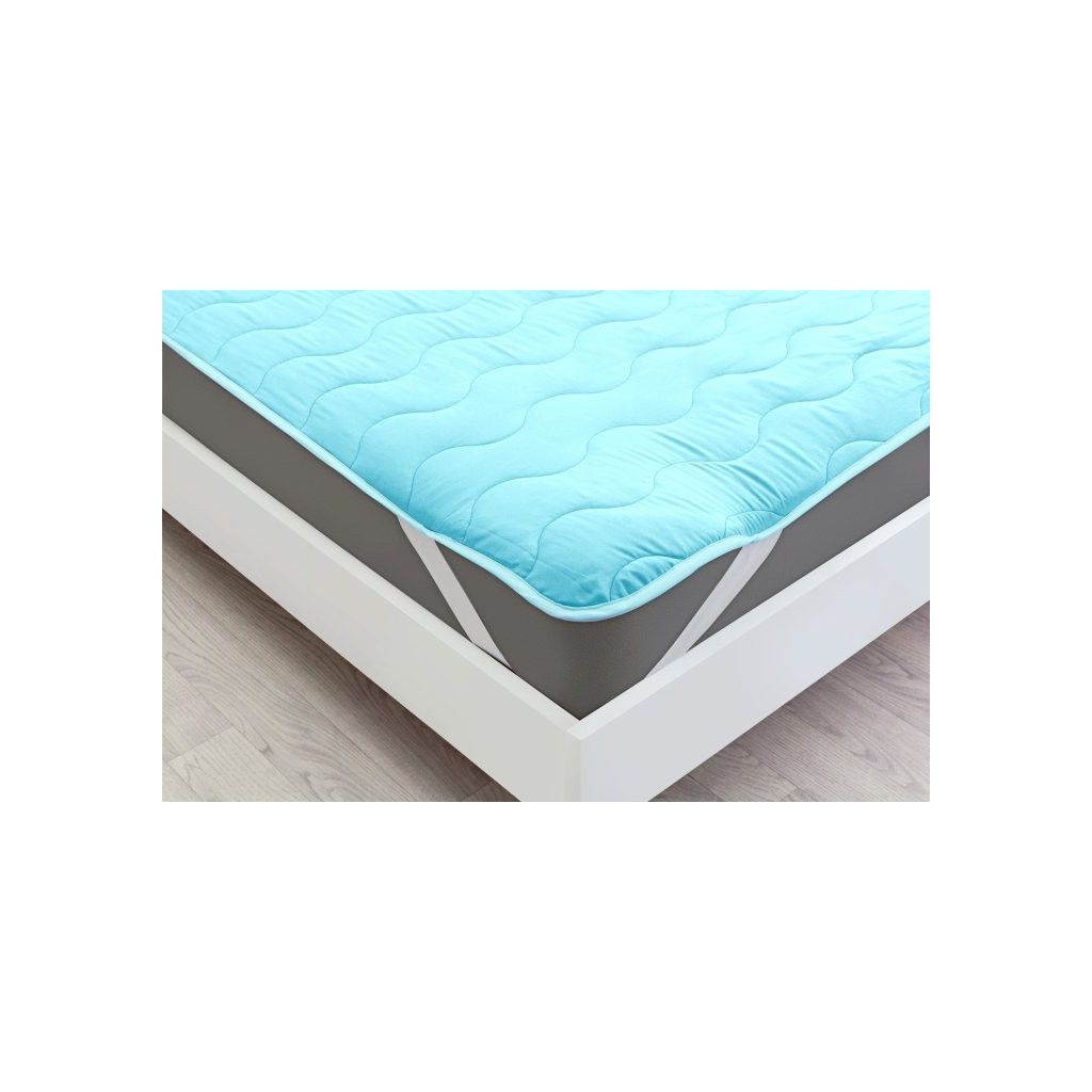 Наматрацник MirSon Eco Light №1725 Silk Air-line на резинці по кутках Blue 80x190 см (2200002890816) Наматрацник MirSon Eco Light №1725 Silk Air-line на резинці по кутках Blue 80x190 см (2200002890816)