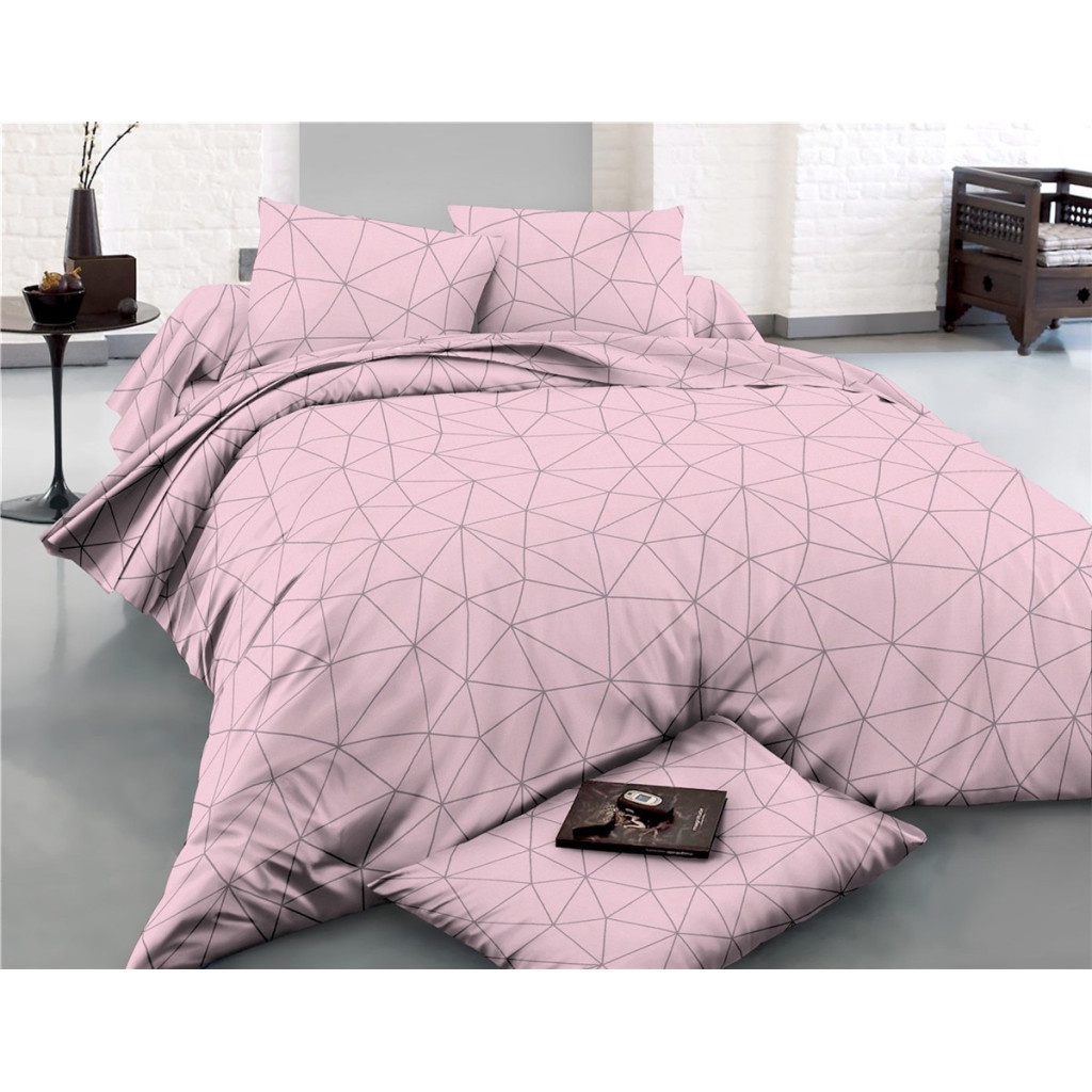 Постільна білизна MirSon Сатин 22-1283 Cozy Сімейний 160x220 (2200003589771)