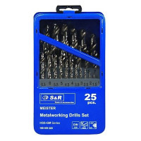 S&R Meister metal drill set 25pcs 1.0-13.0mm (108809250)