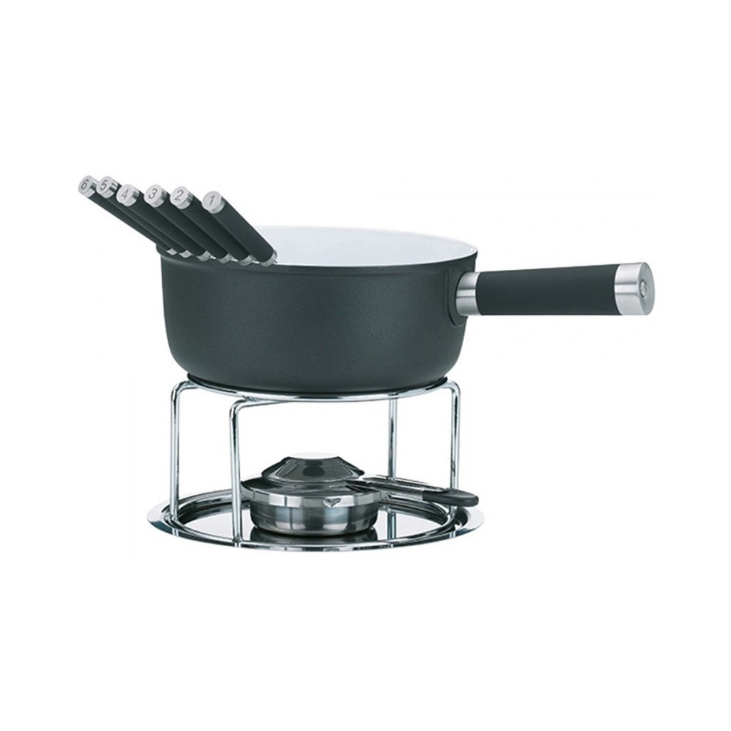 Набір для фондю Kela Lancy 10 Pieces Grey (16564) Набір для фондю Kela Lancy 10 Pieces Grey (16564)