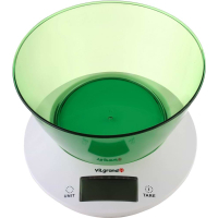 Ваги кухонні Vilgrand VKS-533C green