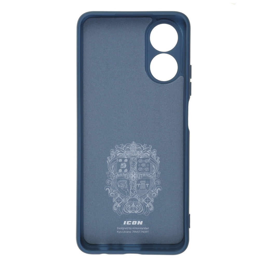 Чохол до мобільного телефона Armorstandart ICON Case OPPO A17 4G/A17k 4G Camera cover Dark Blue (ARM64849) Чохол до мобільного телефона Armorstandart ICON Case OPPO A17 4G/A17k 4G Camera cover Dark Blue (ARM64849)