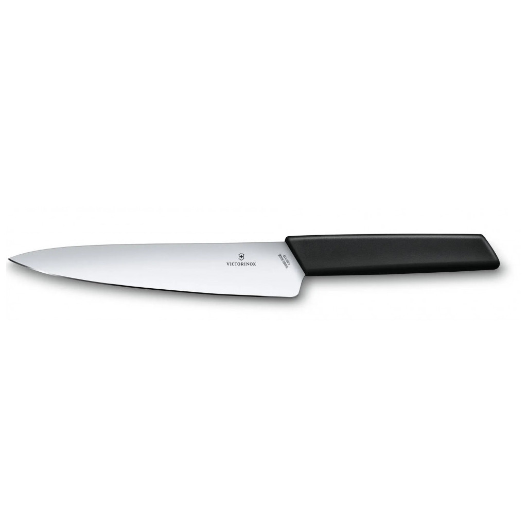 Кухонний ніж Victorinox Swiss Modern Carving 19см Black (6.9013.19B)