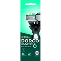 Razor Dorco Pace 6 for men 6 blades 1 pc. (8801038583433)