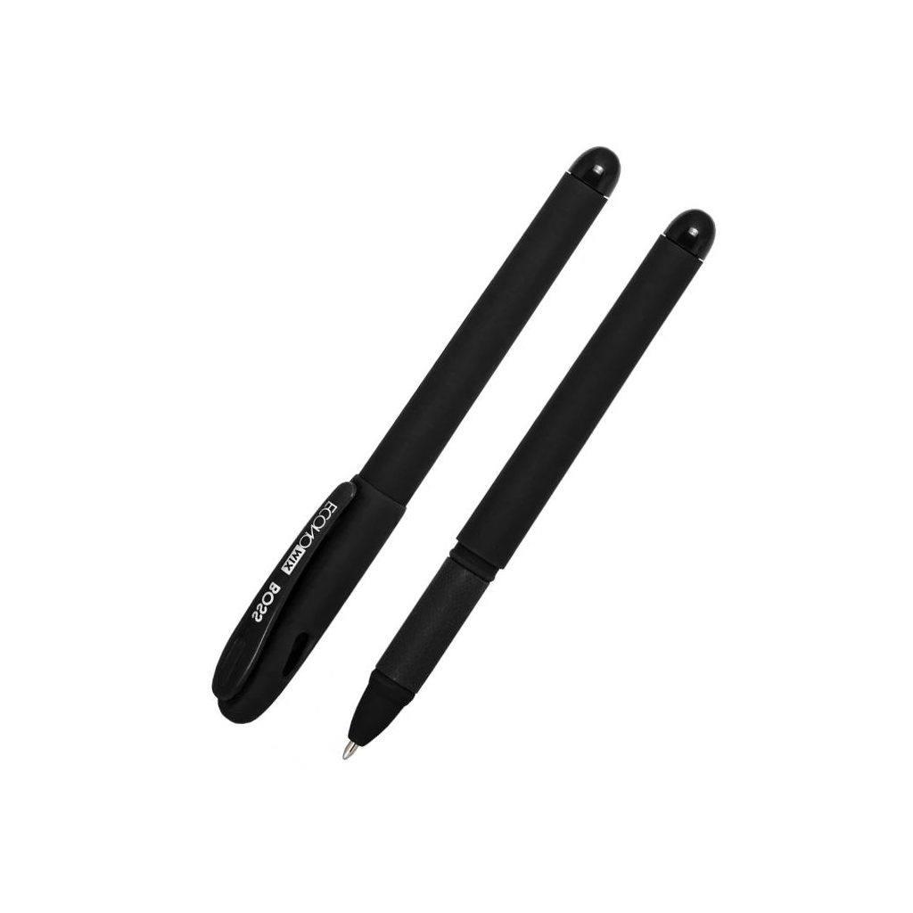 Ручка гелева Economix BOSS 1 мм, чорна (E11914-01) Ручка гелева Economix BOSS 1 мм, чорна (E11914-01)