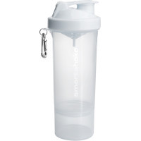 Шейкер спортивний SmartShake Slim 500ml Pure White (10253301)