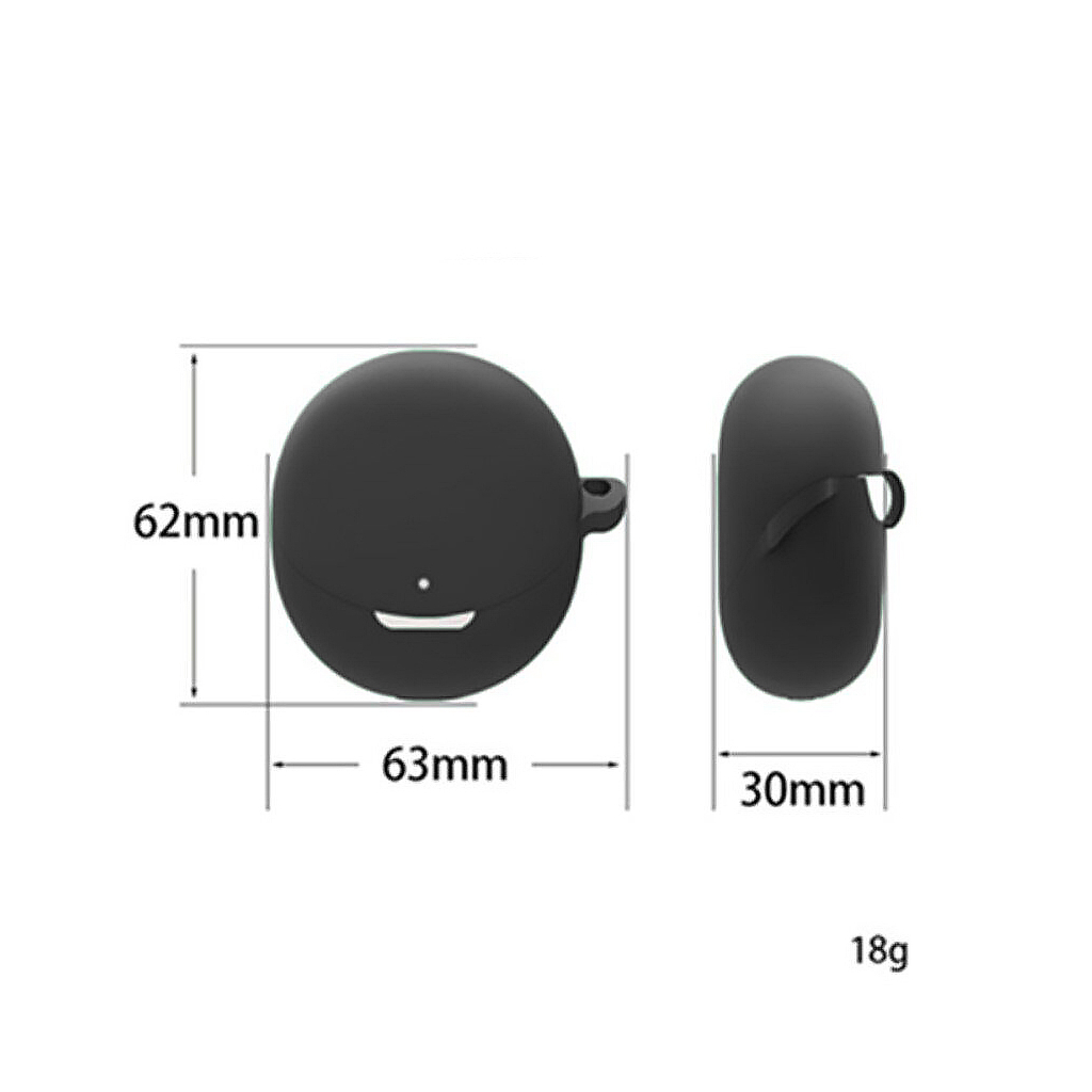 Чохол для навушників BeCover Silicon для OPPO Enco Air3 (ETE31) Black (709569)