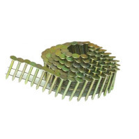 Bostitch nails type CR, for drum-type clips, L=25 mm, d=3.05 mm, d cap 10.1 mm, 7200 pcs (CR2DGAL)