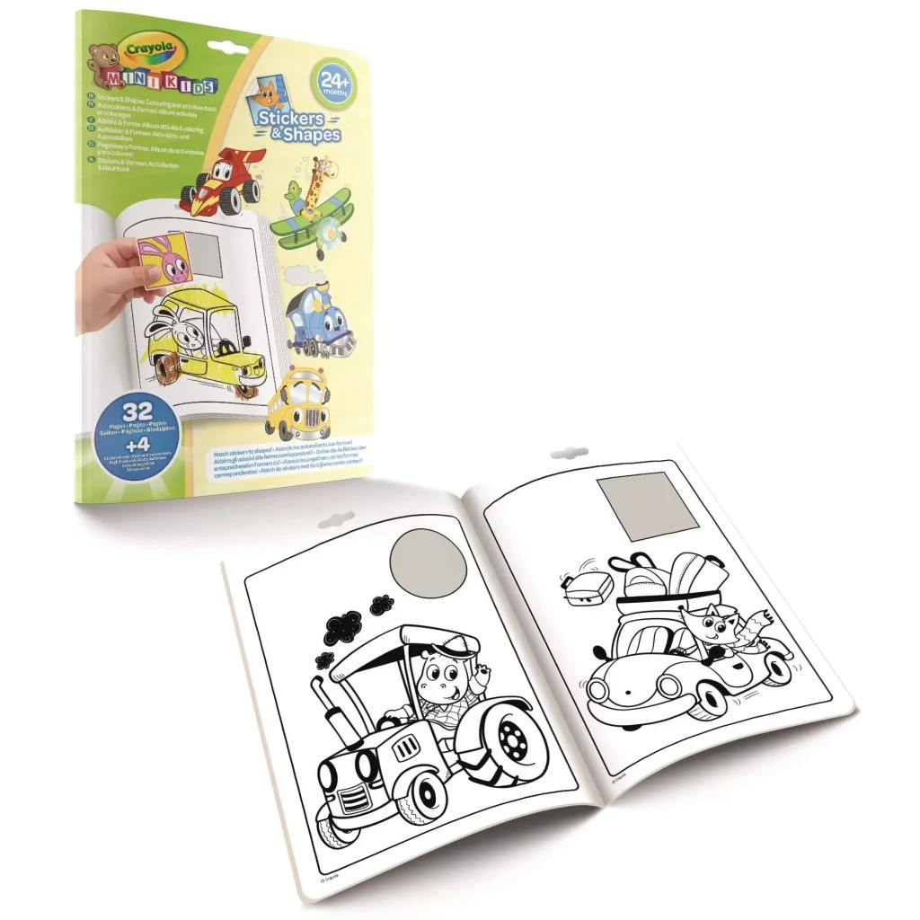 Набір для творчості Crayola Mini Kids Розмальовка Транспорт 32 ст. (25-6938) Набір для творчості Crayola Mini Kids Розмальовка Транспорт 32 ст. (25-6938)