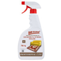 Засіб для чищення килимів San Clean Prof Line для килимів та м'яких меблів 750 г (4820003544259)