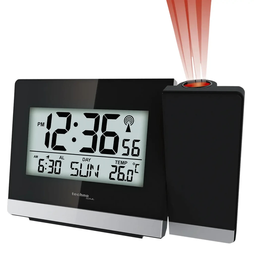 Настільний годинник Technoline WT536 проекційний Black (DAS301196)