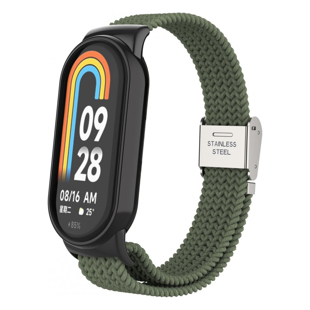 Ремінець до фітнес браслета Armorstandart Braided Solo Loop для Xiaomi Mi Band 7/6/5/4 Khaki (ARM69905)