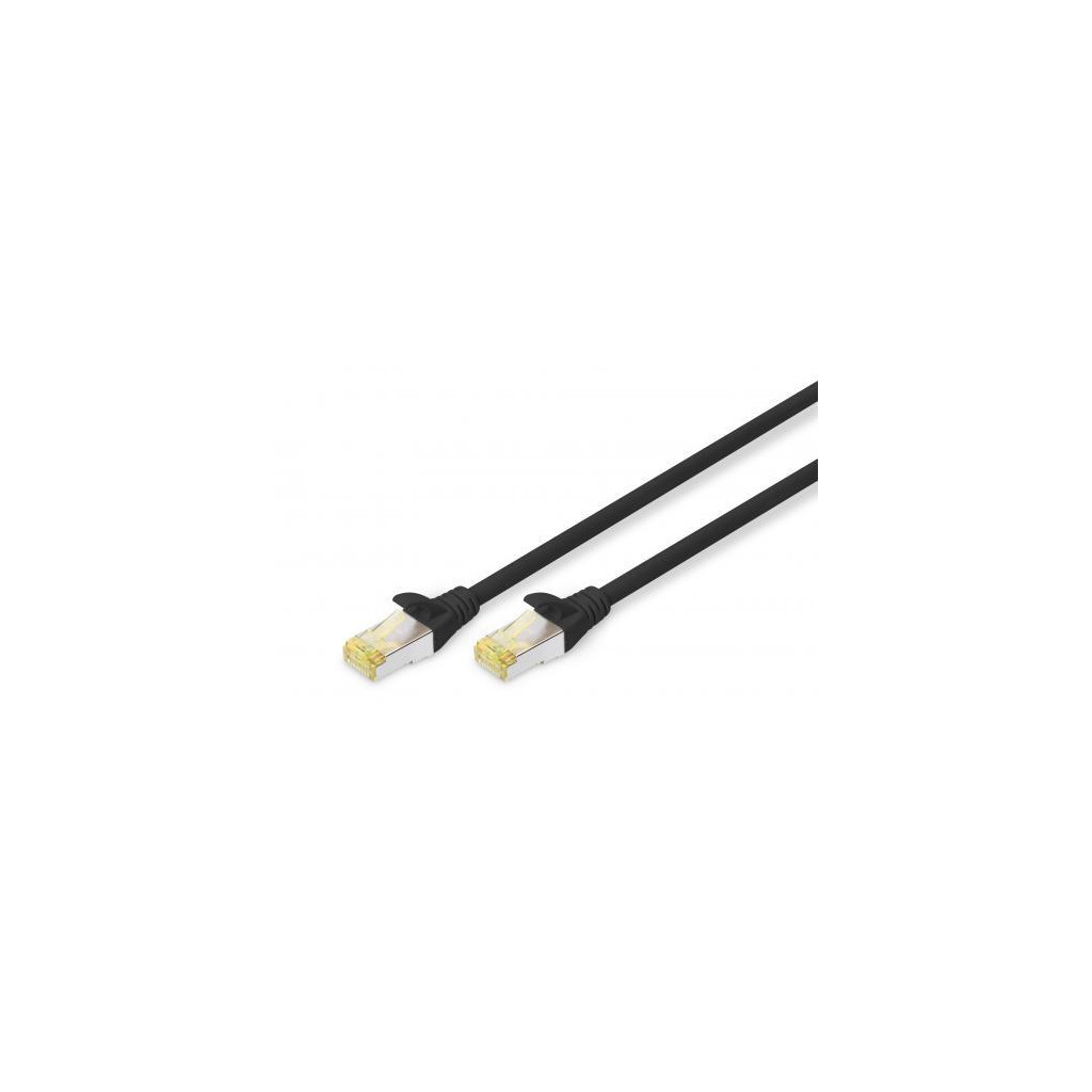 Патч-корд 0.25м, CAT 6a S-FTP, AWG 26/7, Cu, LSZH, black Digitus (DK-1644-A-0025/BL) Патч-корд 0.25м, CAT 6a S-FTP, AWG 26/7, Cu, LSZH, black Digitus (DK-1644-A-0025/BL)