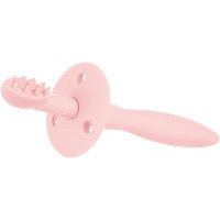 Children's toothbrush Canpol babies with limiter - pink (51/500_pin)