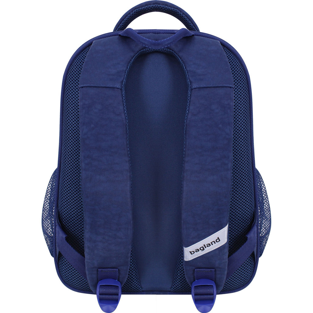 Рюкзак шкільний Bagland Відмінник 20 л. 225 синій 1076 (0058070) (418216675)