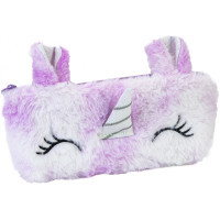 Cool For School pencil case plush 1 compartment purple (CF87069)
