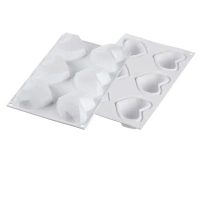 Baking mold Silikomart Amore Origami 74x84x h35 mm + cutter (AMORINI ORIGAMI 110)