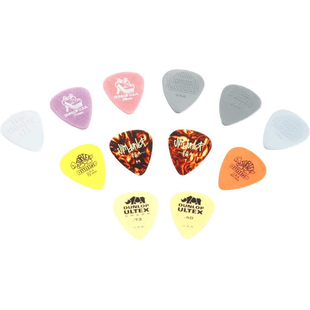 Медіатор Jim Dunlop Guitar Pick LT/MD Variety Pack 12 шт. (PVP101)
