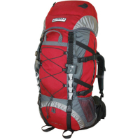 Tourist backpack Terra Incognita Trial 75 red / gray (4823081500704)