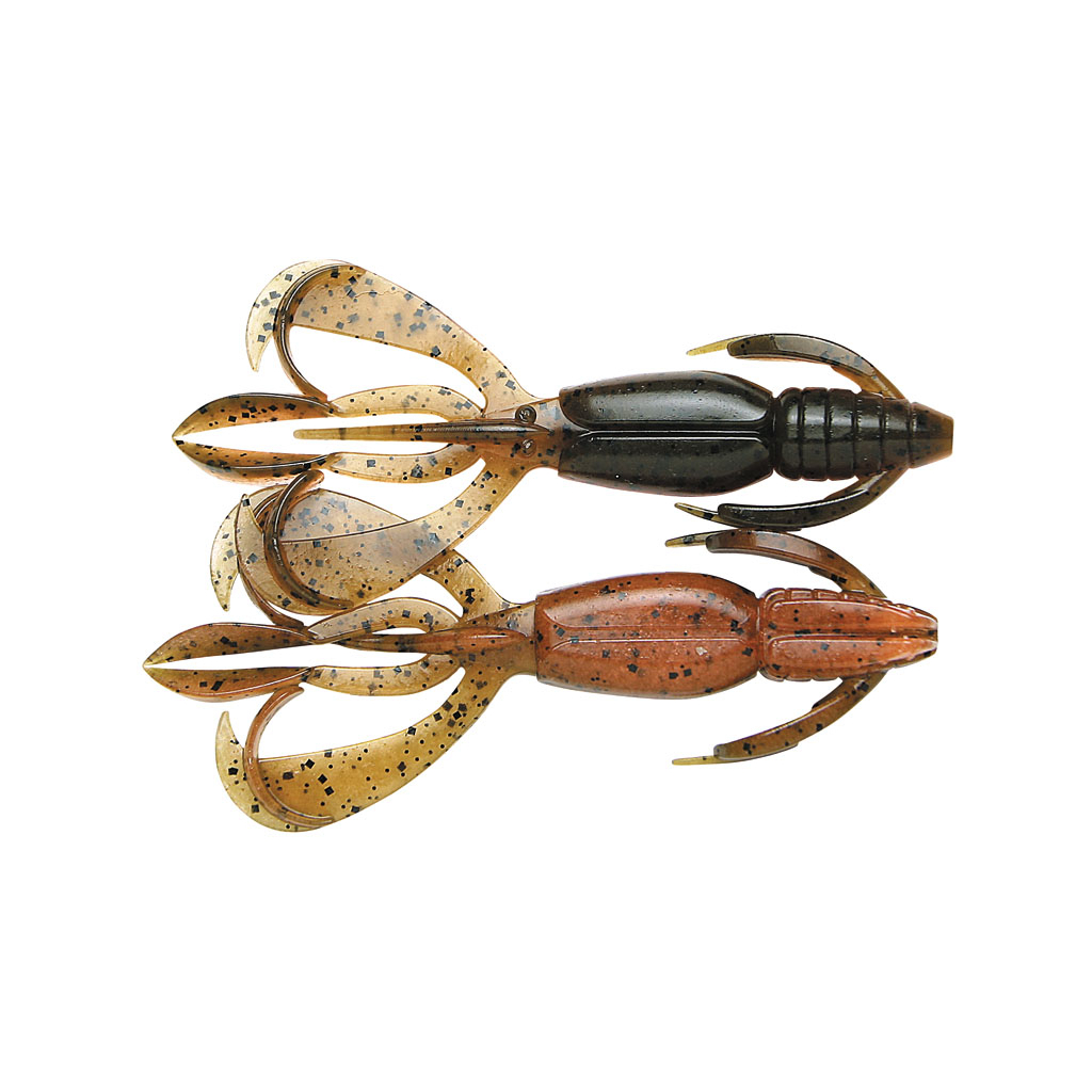 Силікон рибальський Keitech Crazy Flapper 3.6" 438 Green Pumpkin Fire (1551.04.16)