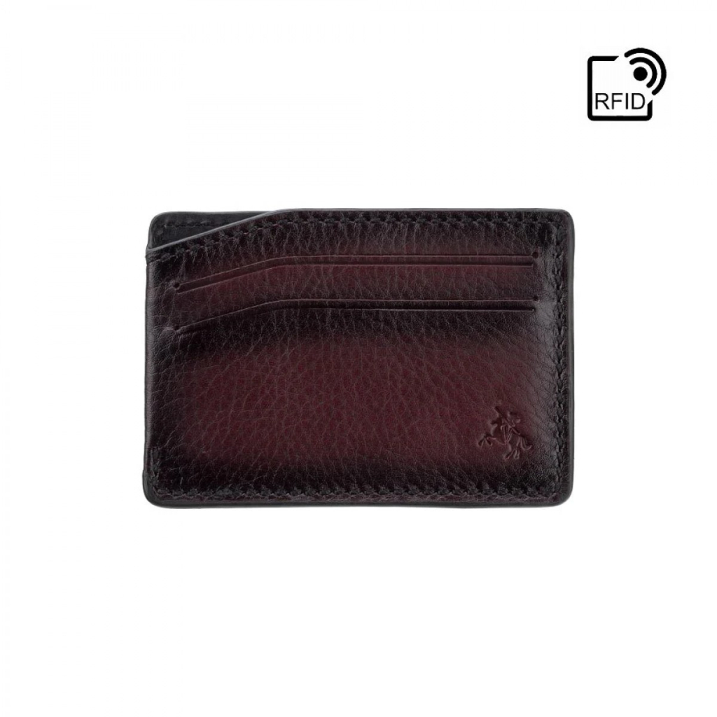 Кардхолдер Visconti MT86 Luc Burnish Burgundy (MT86 B/BG)