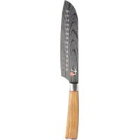 Kitchen knife MasterPro Tetsu, santoku, 12.5 cm, beige (BGMP-4169)