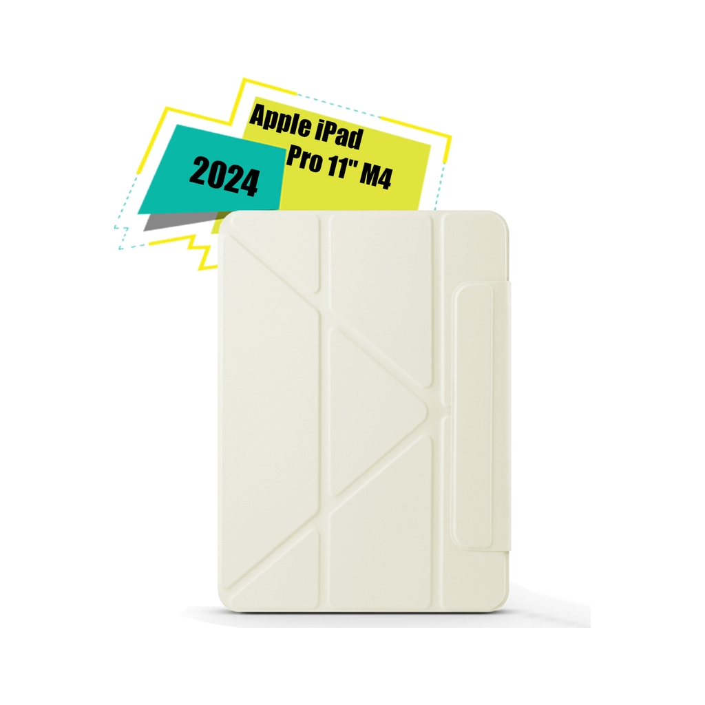 Чохол до планшета BeCover Ultra Slim Origami Magnetic Apple iPad Pro 11" M4 2024 Beige (712961)
