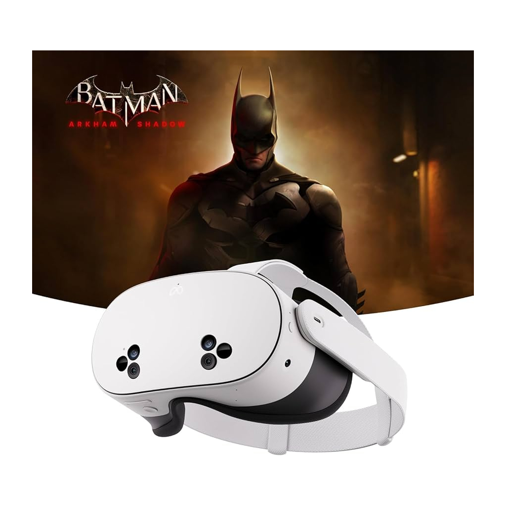 Окуляри віртуальної реальності Oculus Meta Quest 3S 128GB + (Batman, ArkhamShadow) VR Headset (MET-899-00579-01-W)