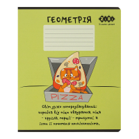 ZiBi subject notebook CUTE CAT, 36 sheets, cell, geometry (ZB.1731-04)