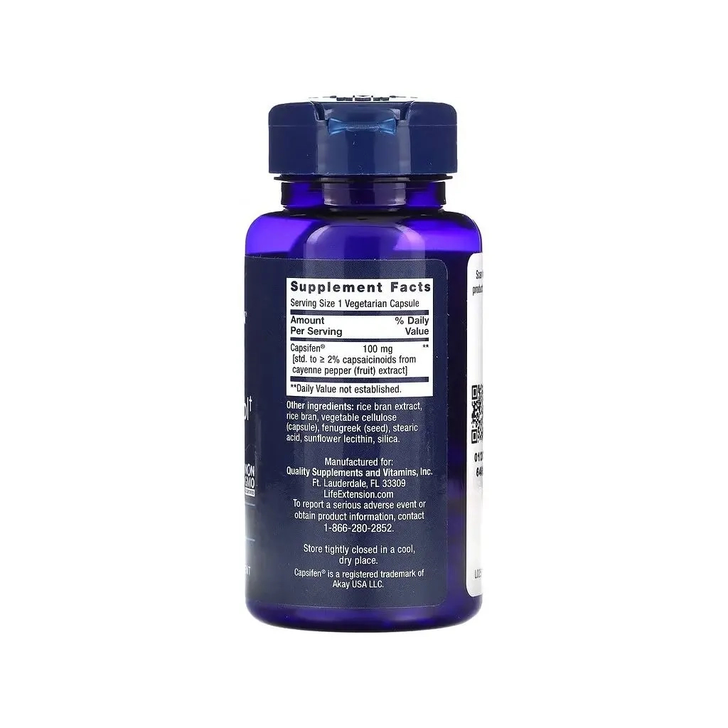 Вітамінно-мінеральний комплекс Life Extension Контроль ваги, Thermo Weight Control, 60 вегетаріанських капсул (LEX-25116)