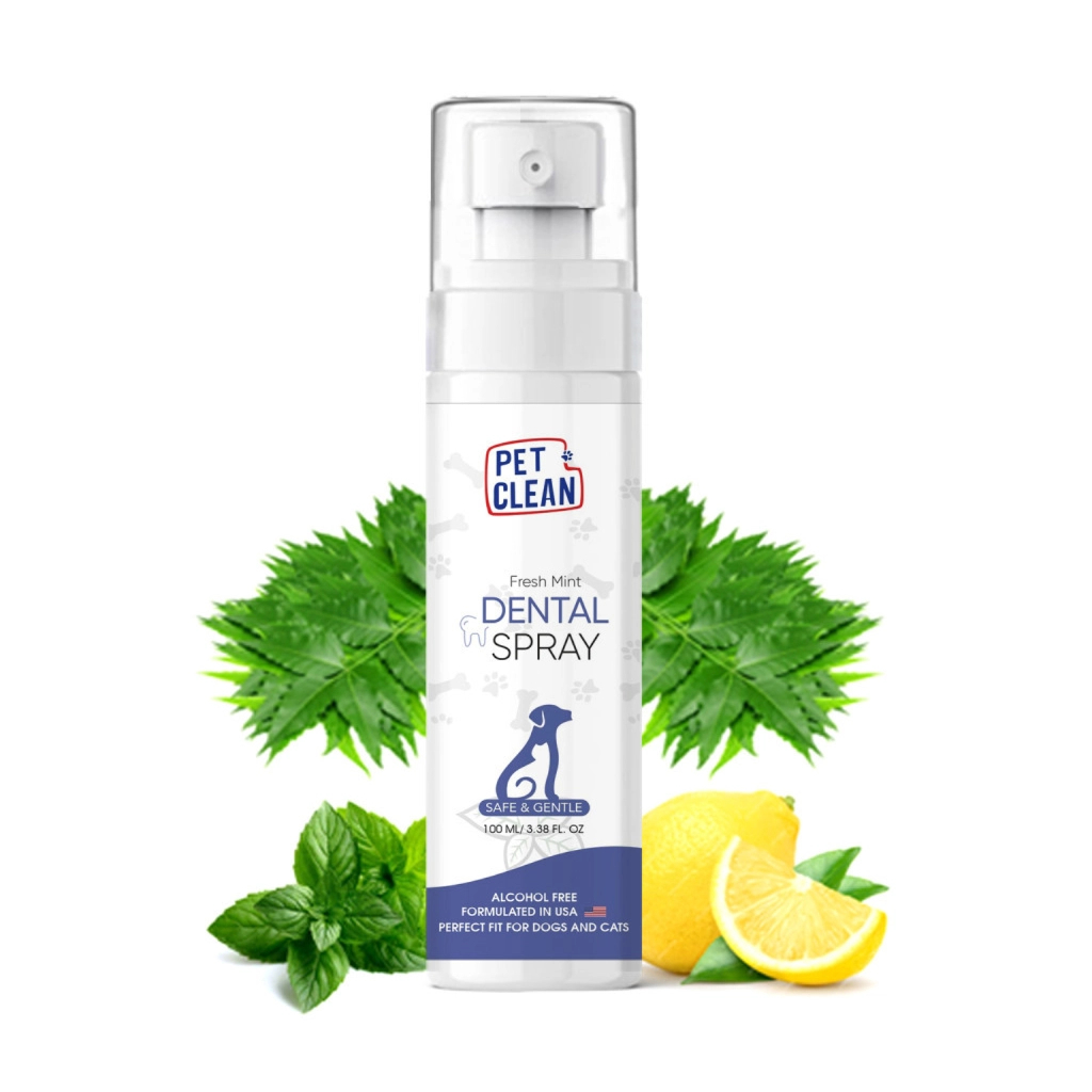 Спрей для тварин Pet Clean DENTAL SPRAY для гігієни порожнини рота і підтримки здоров'я зубів 100 мл (8939117888664)