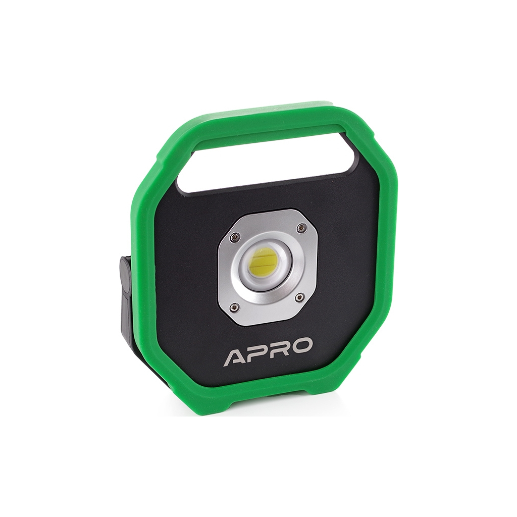 Ліхтар APRO акумуляторний 10 Вт (2х18650 Li-ion 4400 мАг) (900520)