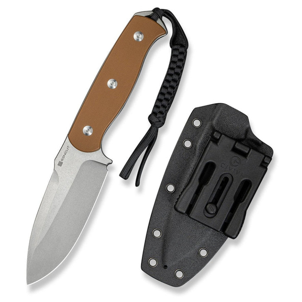 Ніж Sencut Toxodon, Brown G10, Stonewash (S24036-3)