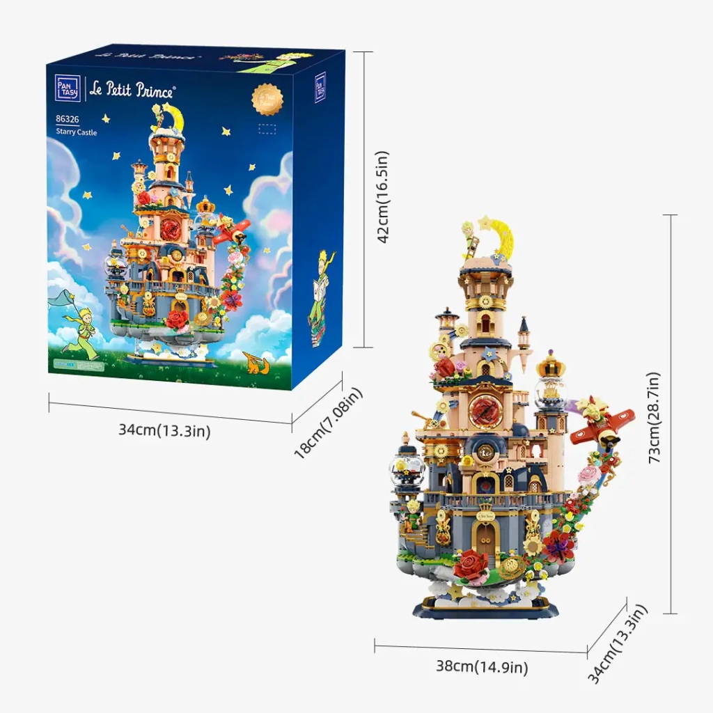 фото Блочный конструктор Pantasy Le Petit Prince Звёздный Замок (86326)