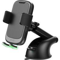 Універсальний автотримач 2E 4.7-7", Wireless Qi 15W, USB-A/QC/3.0/30W, USB-С/PD/30W (2E-WCQ01-10)