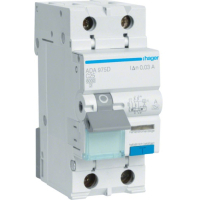 Differential circuit breaker Hager 1-pole +N 25A C 30mA (6kA) A (A) (ADA975D)