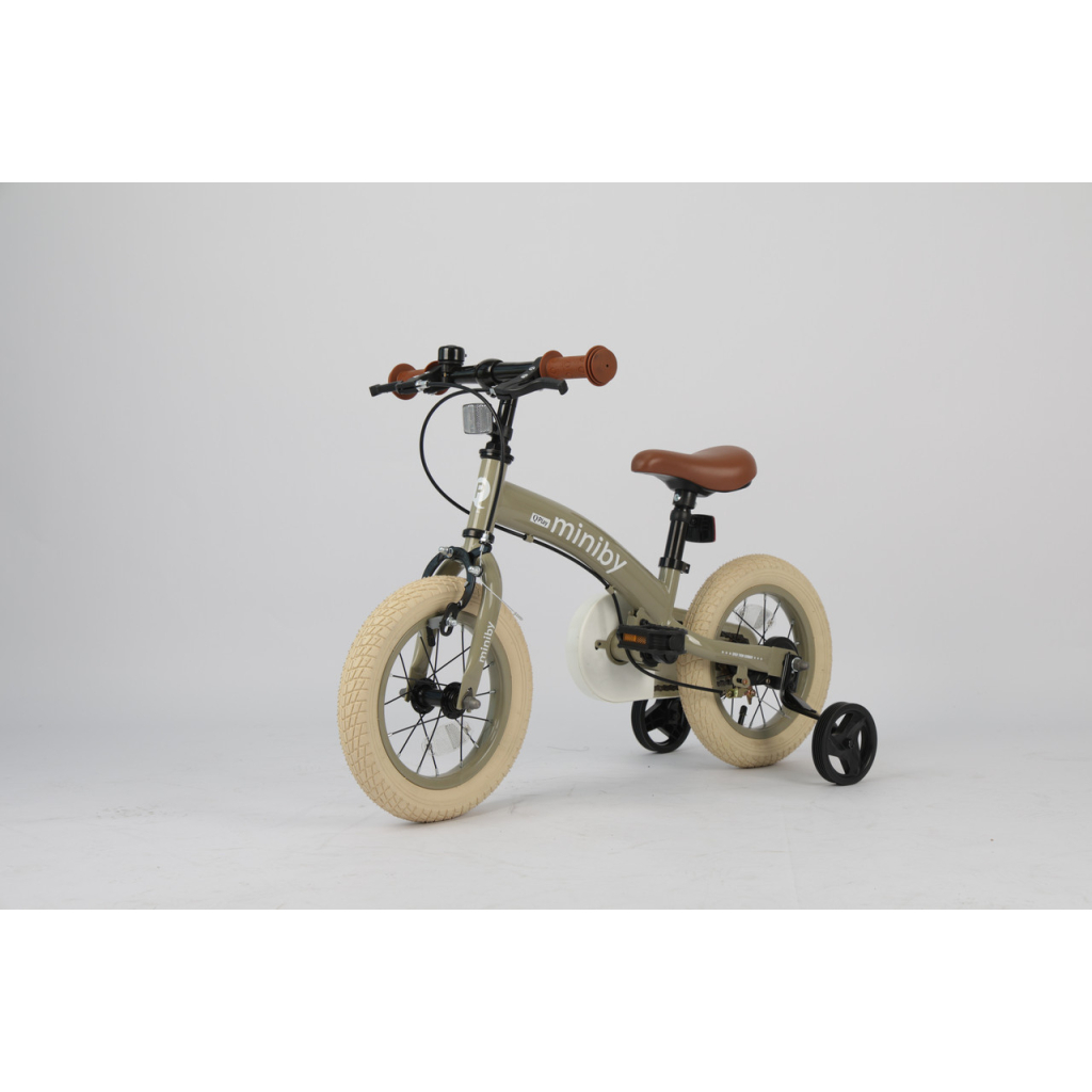 Дитячий велосипед QPlay Miniby 3 в1, біговел 12",Grey-Green (CB02MiniBy12Grey-Green) Дитячий велосипед QPlay Miniby 3 в1, біговел 12",Grey-Green (CB02MiniBy12Grey-Green)