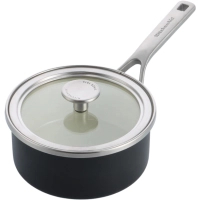 Ківш KitchenAid Steel Core, 18 см, 2 л, матовий чорний (CC005998-001)
