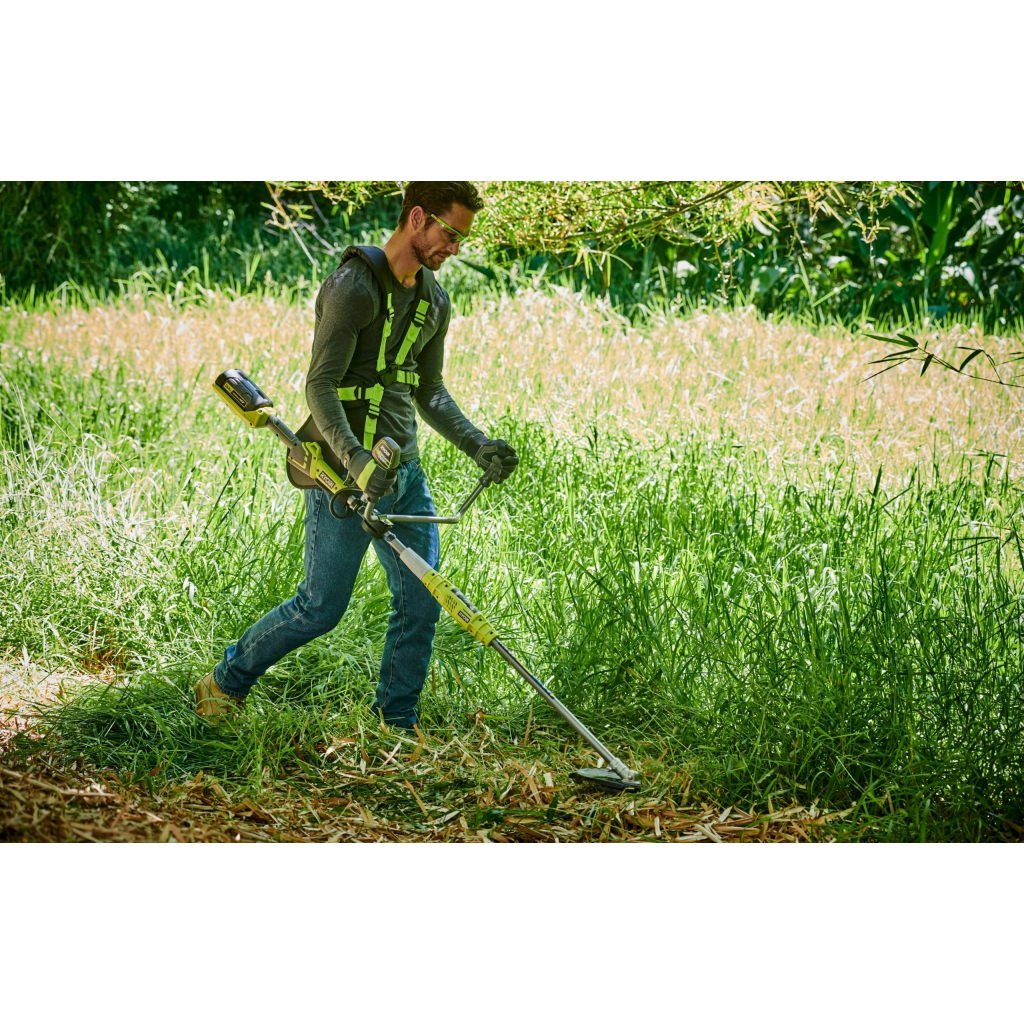 Тример садовий Ryobi Max Power RBC36X26BG2-0 36V, 26см, ніж/ліска 30см, ергоремені Vertebrae 3.7кг (без АКБ та ЗП) (5133006434) Тример садовий Ryobi Max Power RBC36X26BG2-0 36V, 26см, ніж/ліска 30см, ергоремені Vertebrae 3.7кг (без АКБ та ЗП) (5133006434)
