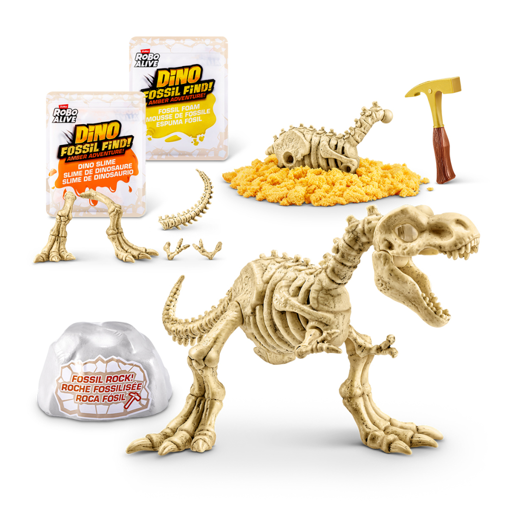 Інтерактивна іграшка Pets & Robo Alive сюрприз Бурштинові розкопки динозавра (71153) Інтерактивна іграшка Pets & Robo Alive сюрприз Бурштинові розкопки динозавра (71153)