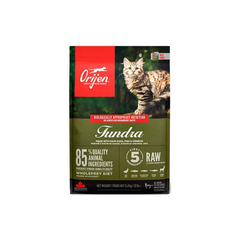 Сухий корм для кішок Orijen Tundra 5.4 кг (0064992283544) Сухий корм для кішок Orijen Tundra 5.4 кг (0064992283544)