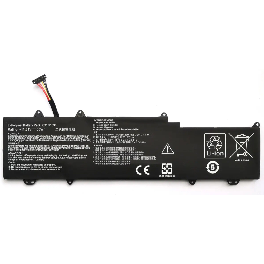 Акумулятор до ноутбука Asus ZenBook UX32LA C31N1330, 4300mAh (50Wh), 6cell, 11.31V, Li-Pol AlSoft (A71148) Акумулятор до ноутбука Asus ZenBook UX32LA C31N1330, 4300mAh (50Wh), 6cell, 11.31V, Li-Pol AlSoft (A71148)