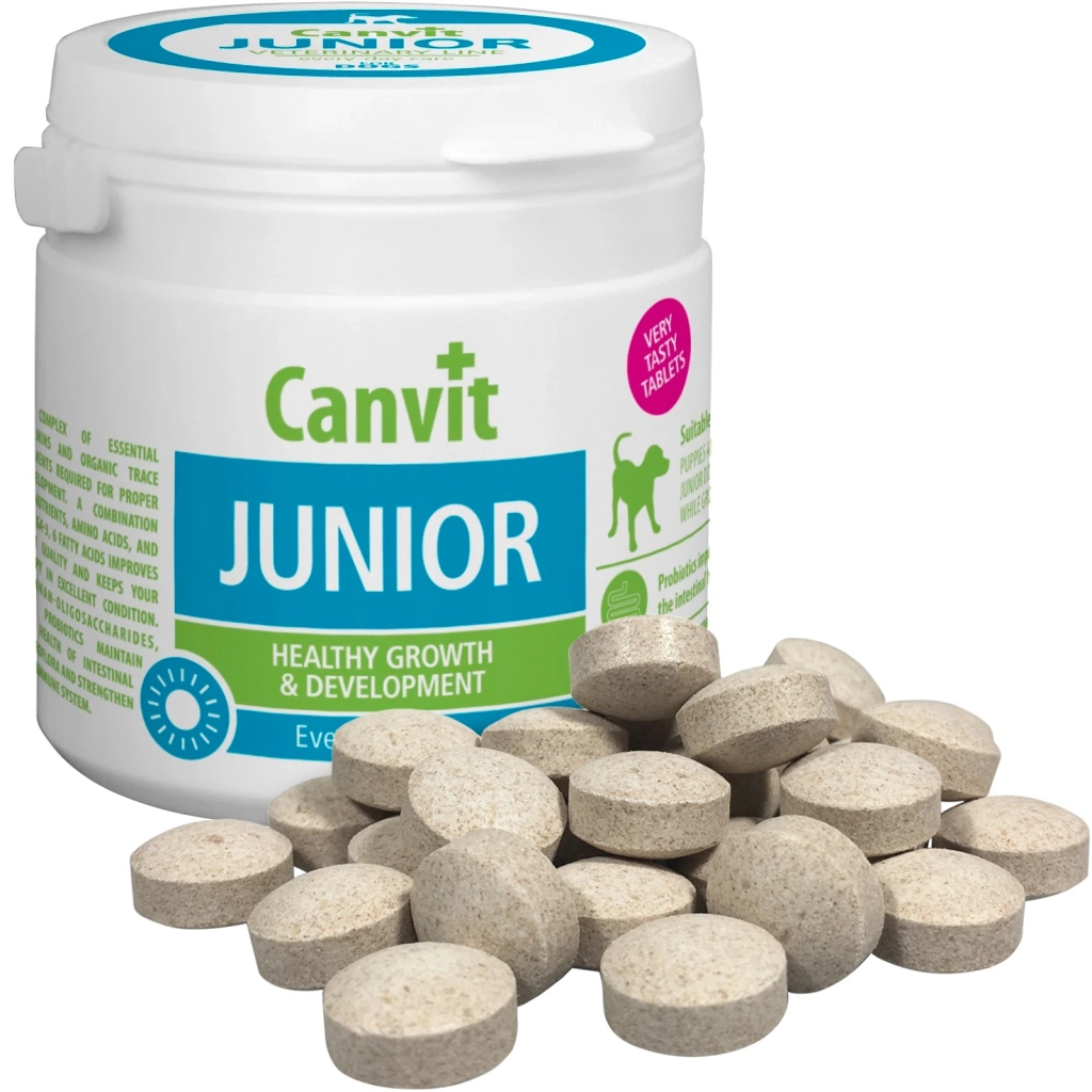 Вітаміни для собак Canvit Junior 100 г (8595602507207)