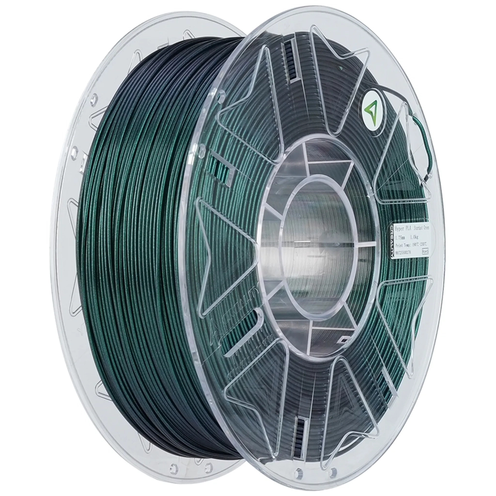 Пластик для 3D-принтера Creality PLA Hyper RFID Stardust 1.75mm, 1kg, green (3301010567) Пластик для 3D-принтера Creality PLA Hyper RFID Stardust 1.75mm, 1kg, green (3301010567)