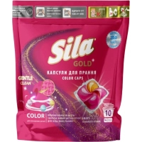Капсули для прання Sila Gold Color 10 шт. (4823107608940)